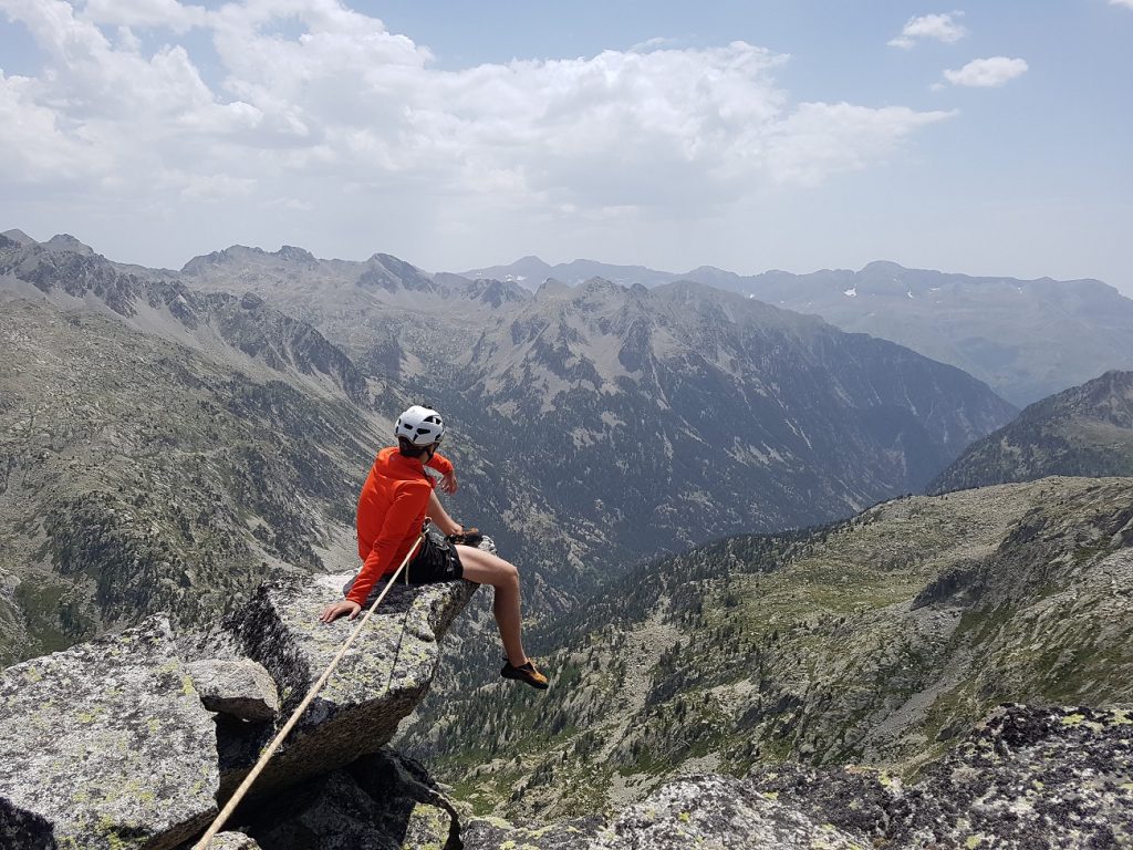 Climbing in northern spain